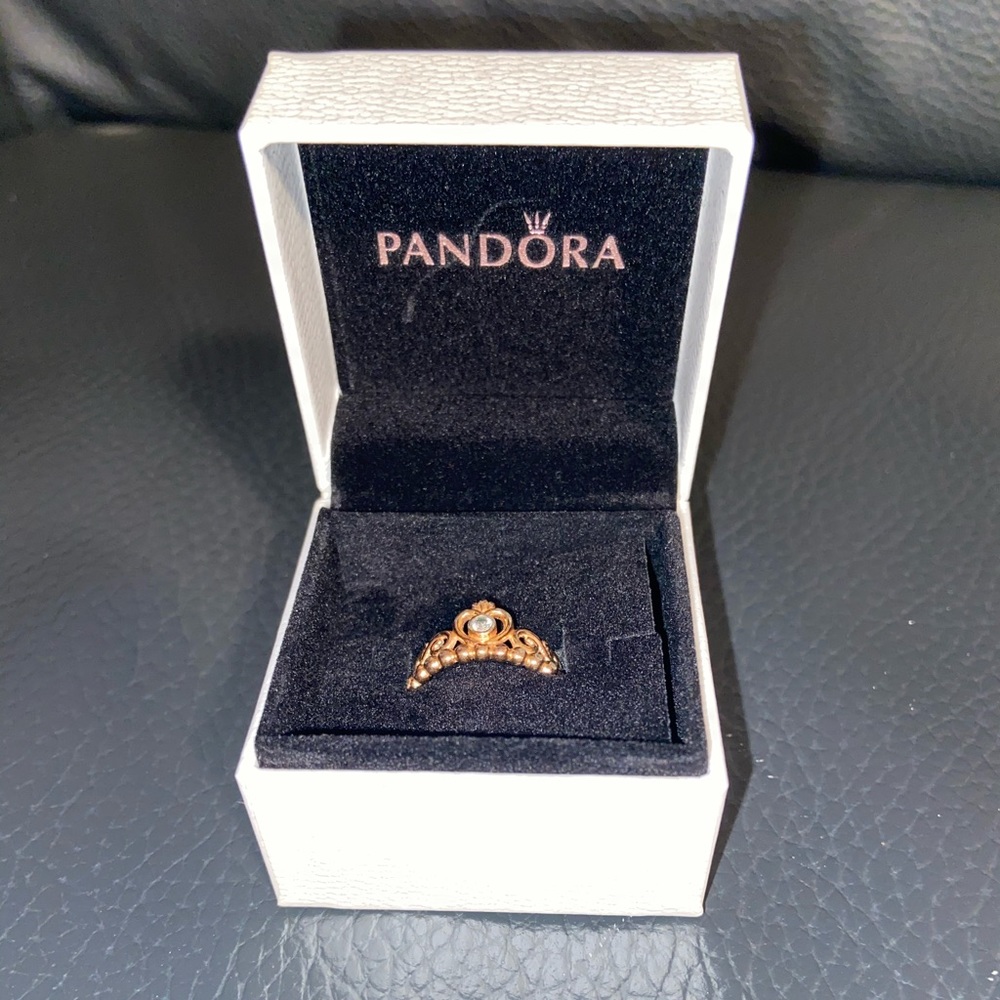 Pandora Princess Tiara Crown Ring